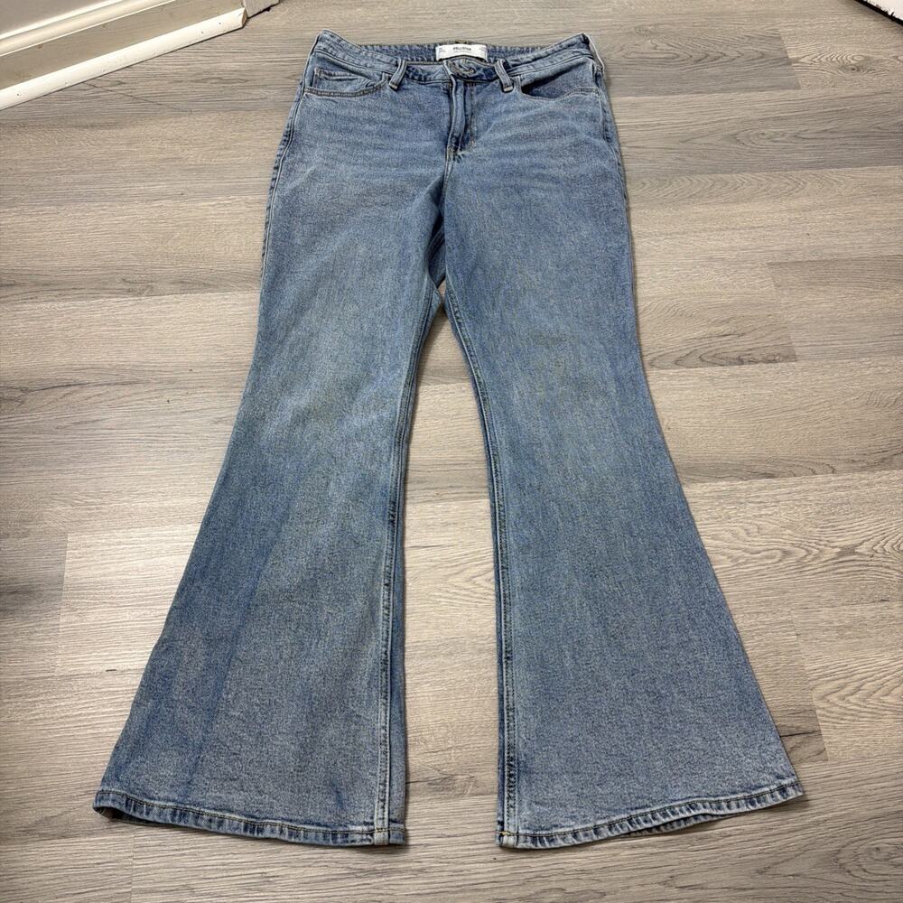 Hollister Co. High-Rise Flare Jeans Size 10 Regular